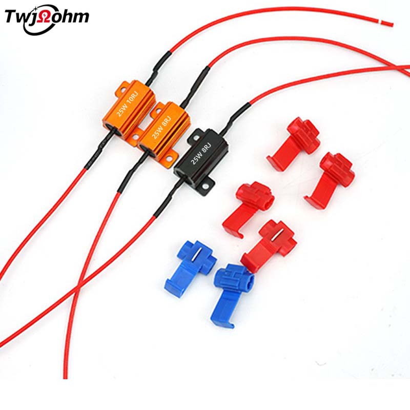 RX24 yellow aluminum housing steering decoding resistor